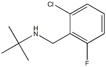 N-(tert-butyl)-N-(2-chloro-6-fluorobenzyl)amine Struktur