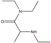 N,N-diethyl-2-(ethylamino)propanamide Struktur