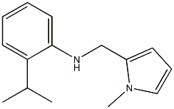 N-[(1-methyl-1H-pyrrol-2-yl)methyl]-2-(propan-2-yl)aniline Struktur