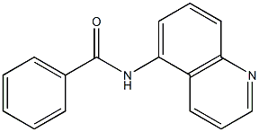 N-(5-quinolinyl)benzamide Struktur