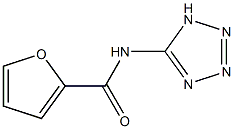 N-(1H-tetraazol-5-yl)-2-furamide Struktur