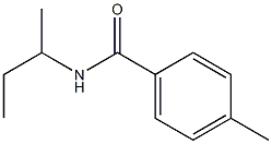 N-(sec-butyl)-4-methylbenzamide Struktur