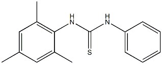 N-mesityl-N'-phenylthiourea Struktur