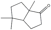 1,6,6-Trimethylbicyclo[3.3.0]octan-2-one Struktur