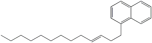 1-(3-Tridecenyl)naphthalene Struktur