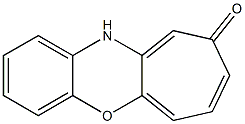 Benzo[b]cyclohept[e][1,4]oxazin-9(11H)-one Struktur