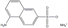 5-Amino-2-naphthalenesulfonic acid ammonium salt Struktur