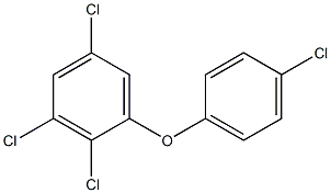 2,3,5-Trichlorophenyl 4-chlorophenyl ether Struktur