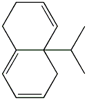 1,2,4a,5-Tetrahydro-4a-isopropylnaphthalene Struktur