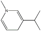 1-Methyl-3-isopropyl-1,4-dihydropyridine Struktur