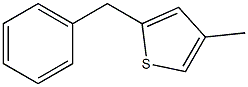 2-benzyl-4-methylthiophene Struktur