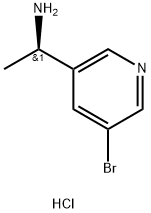 (1R)-1-(5-BROMO(3-PYRIDYL))ETHYLAMINE DIHYDROCHLORIDE Struktur