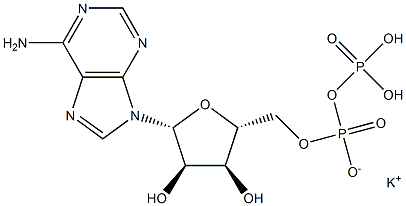 Adenosine-5'-diphosphate monopotassium salt Struktur