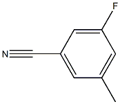 3-Fluoro-5-methylbenzonitrile Struktur