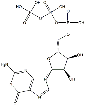 Guanosine triphosphate Struktur