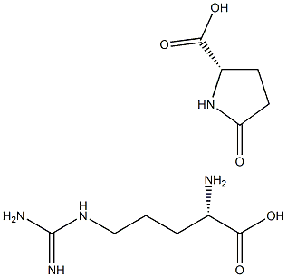 L-arginine pyroglutamic acid Struktur