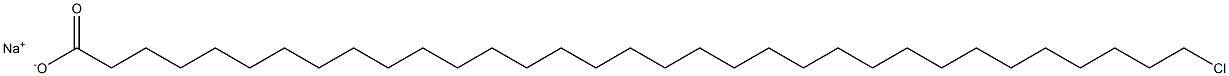 Sodium chlorophyllate Struktur