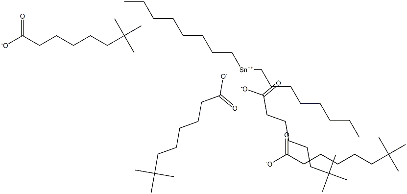 Dioctyltinneodecanoate Struktur