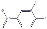 3,4-Difluornitrobenzene Struktur