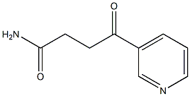 4-oxo-4-pyridin-3-yl-butanamide Struktur