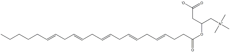 docosa-4,7,10,13,16-pentaenoyl carnitine Struktur