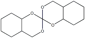 2,3,8,9-di(tetramethylene)-1,5,7,11-tetraoxaspiro(5,5)undecane Struktur