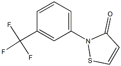 2-(3-(trifluoromethyl)phenyl)-isothiazolin-3-one Struktur