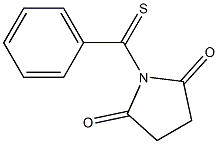 N-thiobenzoylsuccinimide Struktur