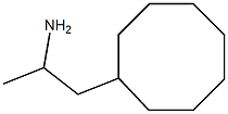 1-CYCLOOCTYL-2-AMINOPROPANE Struktur