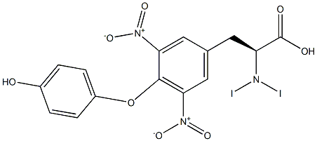 3,5-DINITRODIIODOTHYRONINE Struktur