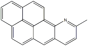 9-METHYL-10-AZABENZO[A]PYRENE Struktur