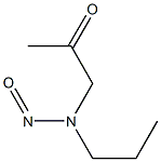 N-NITROSO-BETA-OXOPROPYLPROPYLAMINE Struktur