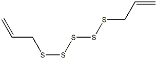 DIALLYLPENTASULPHIDE Struktur