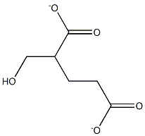 HYDROXYMETHYLGLUTARATE Struktur