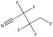 PENTAFLUOROBUTYRONITRILE Struktur