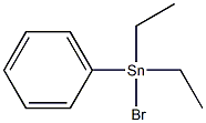 DIETHYLPHENYLTINBROMIDE Struktur