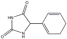 DL-P-HYDROPHENYLHYDANTOIN Struktur