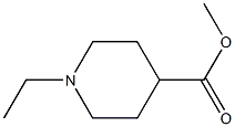 METHYL N-ETHYL-4-PIPERIDINE CARBOXYLATE Struktur