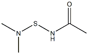 N,N-DIMETHYL AMINOTHIO ACETAMIDE Struktur