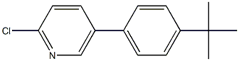 5-(4-TERT-BUTYLPHENYL)-2-CHLOROPYRIDINE Struktur