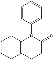 1-phenyl-1,2,3,4,5,6,7,8-octahydroquinolin-2-one Struktur