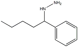 1-(1-phenylpentyl)hydrazine Struktur