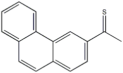 1-(phenanthren-6-yl)ethanethione Struktur