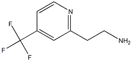 2-(4-Trifluoromethyl-pyridin-2-yl)-ethylamine Struktur