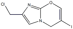 2-(chloromethyl)-6-iodoH-imidazo[1,2-a]pyridine Struktur