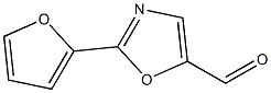 2-(furan-2-yl)oxazole-5-carbaldehyde Struktur