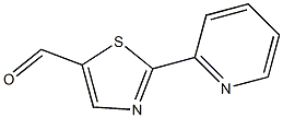 2-(pyridin-2-yl)thiazole-5-carbaldehyde Struktur