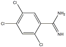 2,4,5-trichlorobenzamidine Struktur