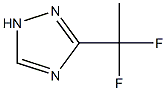 3-(1,1-difluoroethyl)-1H-1,2,4-triazole Struktur