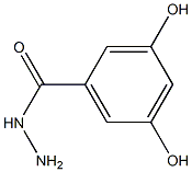 3,5-dihydroxybenzohydrazide Struktur